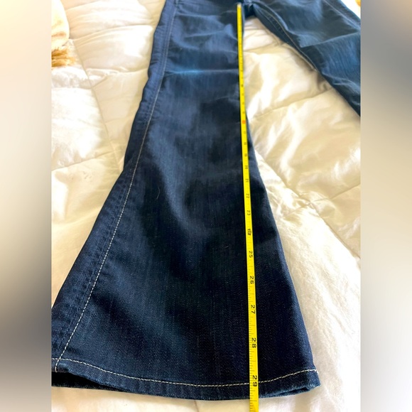 Hudson dark wash bootcut jeans, size 24 - Picture 3 of 11